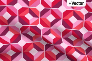 Retro Pink Valentine's Check