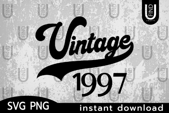 Vintage 1997 Embroidery Design