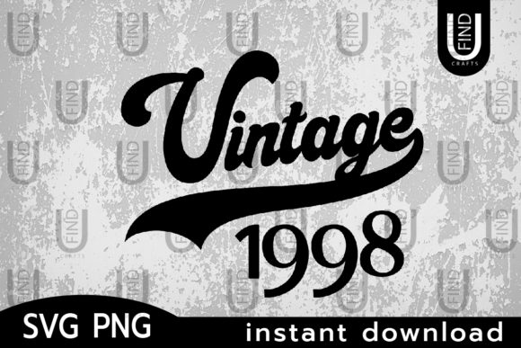Vintage 1998 Embroidery Design